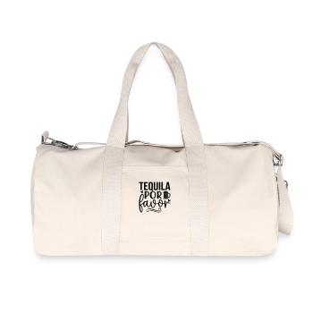 Tequila por favor - Recycled Canvas Sports Bag by Stanley/Stella - natural - Front