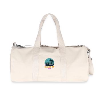 Class of 2025 blue sky sunset - Recycled Canvas Sports Bag by Stanley/Stella - natural - Front