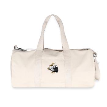Pelican Bird Beer Funny - Recycled Canvas Sports Bag by Stanley/Stella - natural - Front