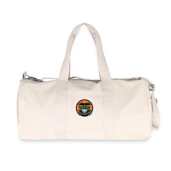 Grenouille Été frais - Sac de sport en toile recyclée Stanley/Stella - blanc naturel - Devant
