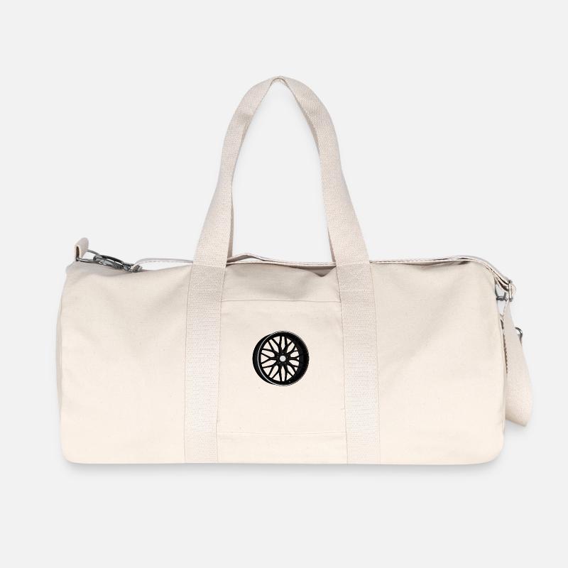 Felge - Recycelte Canvas-Sporttasche von Stanley/Stella - Naturweiß