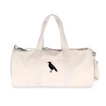 Corbeau - Corbeau - Sac de sport en toile recyclée Stanley/Stella - blanc naturel - Devant