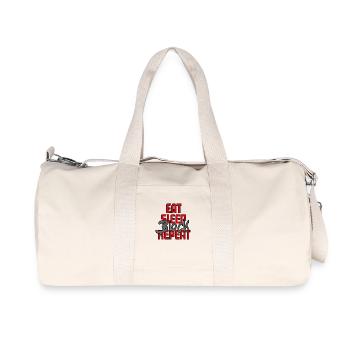 ESBR5 - Recycled Canvas Sports Bag by Stanley/Stella - natural - Front