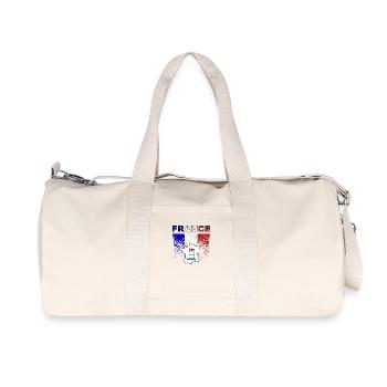 rugby - Sac de sport en toile recyclée Stanley/Stella - blanc naturel - Devant