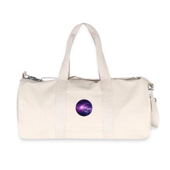 Cercle Galaxy - Sac de sport en toile recyclée Stanley/Stella - blanc naturel - Devant