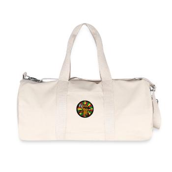 Reggae - Sac de sport en toile recyclée Stanley/Stella - blanc naturel - Devant