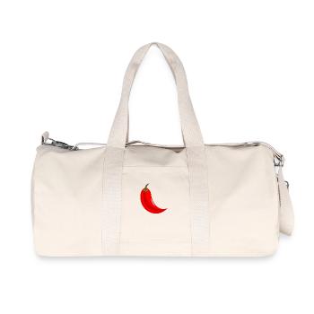pepper_clean.png - Recycelte Canvas-Sporttasche von Stanley/Stella - Naturweiß - Vorne