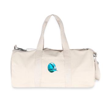 Dolphin - Recycelte Canvas-Sporttasche von Stanley/Stella - Naturweiß - Vorne