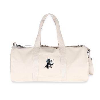 graffiti is art by dk - Recycled Canvas Sports Bag by Stanley/Stella - natural - Front