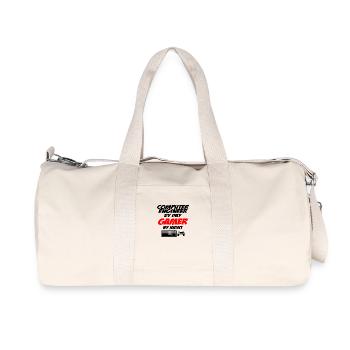 Ingénieur en informatique - Sac de sport en toile recyclée Stanley/Stella - blanc naturel - Devant