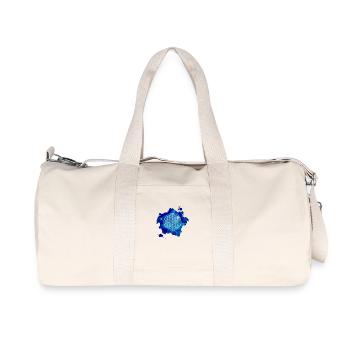 blume des lebens - Recycelte Canvas-Sporttasche von Stanley/Stella - Naturweiß - Vorne