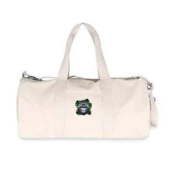 Polygon Gorilla - Recycelte Canvas-Sporttasche von Stanley/Stella - Naturweiß - Vorne