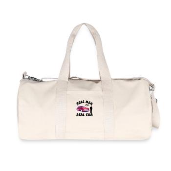 Voiture - Sac de sport en toile recyclée Stanley/Stella - blanc naturel - Devant