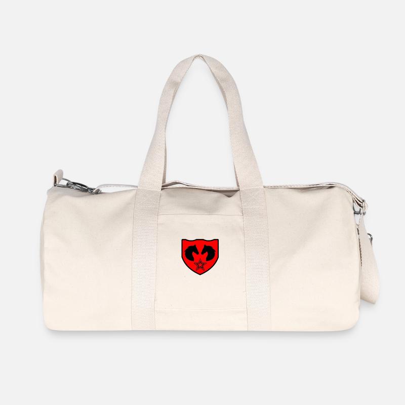 Pferd - Recycelte Canvas-Sporttasche von Stanley/Stella - Naturweiß