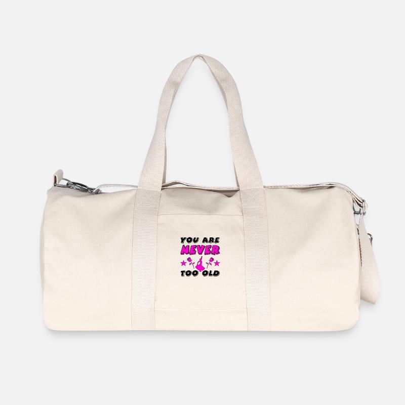 Tanzen - Recycelte Canvas-Sporttasche von Stanley/Stella - Naturweiß
