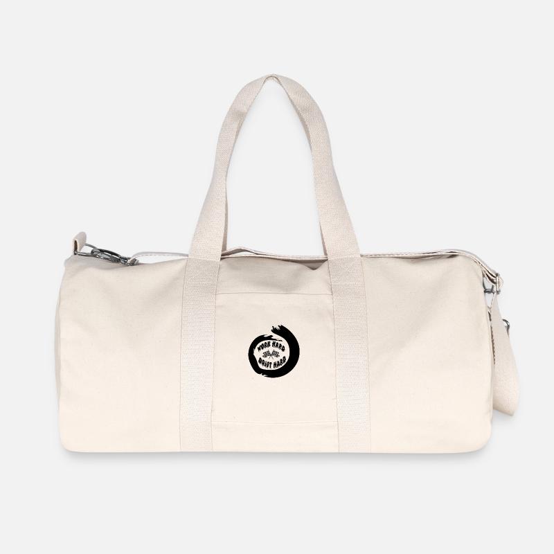Auto - Recycelte Canvas-Sporttasche von Stanley/Stella - Naturweiß