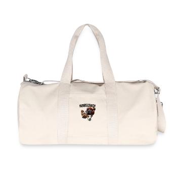 TRAINER - Recycelte Canvas-Sporttasche von Stanley/Stella - Naturweiß - Vorne