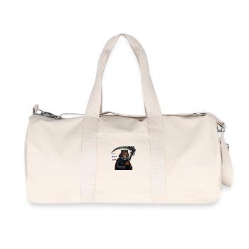 DER NÄCHSTE BITTE 1 - Recycelte Canvas-Sporttasche von Stanley/Stella - Naturweiß - Vorne