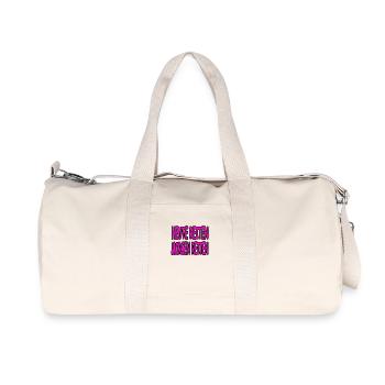 Reiten - Recycelte Canvas-Sporttasche von Stanley/Stella - Naturweiß - Vorne