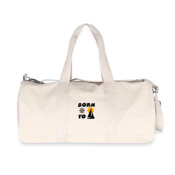 Segeln - Recycelte Canvas-Sporttasche von Stanley/Stella - Naturweiß - Vorne