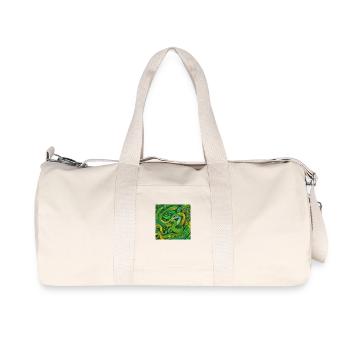 Snake - Recycled Canvas Sports Bag by Stanley/Stella - natural - Front