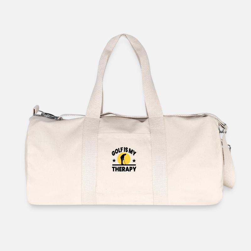 Golf - Recycelte Canvas-Sporttasche von Stanley/Stella - Naturweiß