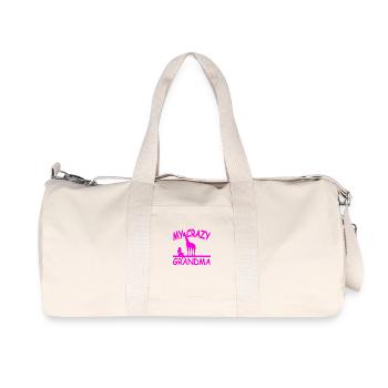 Grand-mère - Sac de sport en toile recyclée Stanley/Stella - blanc naturel - Devant