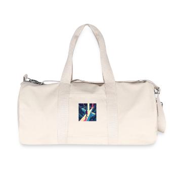 dracehenqodeLIAN - Recycelte Canvas-Sporttasche von Stanley/Stella - Naturweiß - Vorne