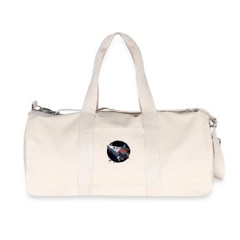 Galactic Journey: Departure into the unknown! - Recycled Canvas Sports Bag by Stanley/Stella - natural - Front