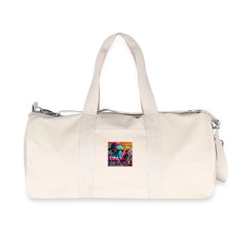 OIG1 1733138968834 qyFW Klqc - Sac de sport en toile recyclée Stanley/Stella - blanc naturel - Devant