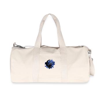 Katze - Recycelte Canvas-Sporttasche von Stanley/Stella - Naturweiß - Vorne
