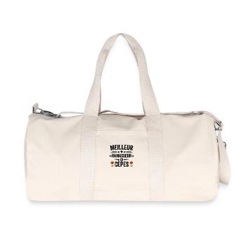 Meilleur Ramasseur De Cèpes Champignons Cèpe - Sac de sport en toile recyclée Stanley/Stella - blanc naturel - Devant
