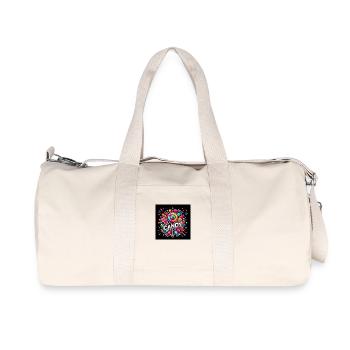 IMG 20241230 230242 167 - Recycelte Canvas-Sporttasche von Stanley/Stella - Naturweiß - Vorne