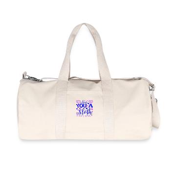 xoxo love you amore Fleurs Femmes Saint Valentin 14 - Sac de sport en toile recyclée Stanley/Stella - blanc naturel - Devant