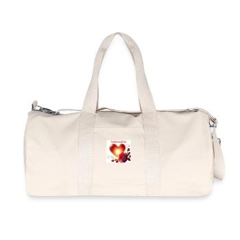Iyikimsin - Recycelte Canvas-Sporttasche von Stanley/Stella - Naturweiß - Vorne