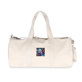5EBAF71E 6C1A 47B3 BB1E 49B9DD25A6B8 - Recycled Canvas Sports Bag by Stanley/Stella - natural - Front