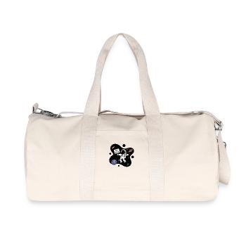 Hello Earth! - Recycled Canvas Sports Bag by Stanley/Stella - natural - Front