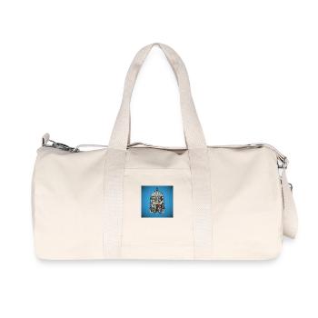 Italian cities - Recycled Canvas Sports Bag by Stanley/Stella - natural - Front