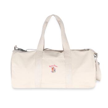 Pferdefreunde - Reiten - Reiter - Recycelte Canvas-Sporttasche von Stanley/Stella - Naturweiß - Vorne