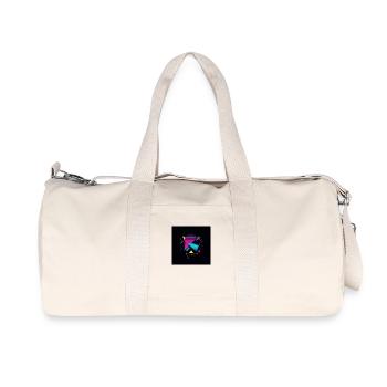 80s Vibes - Retro Revival - Recycled Canvas Sports Bag by Stanley/Stella - natural - Front
