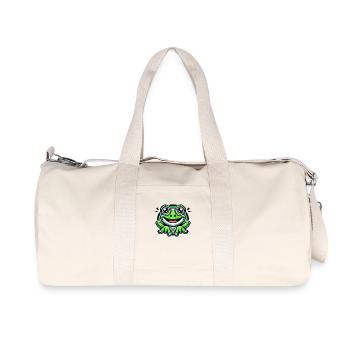 Frog - Recycled Canvas Sports Bag by Stanley/Stella - natural - Front
