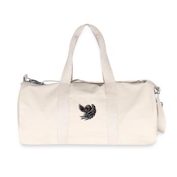 Powerful Eagle - Recycled Canvas Sports Bag by Stanley/Stella - natural - Front