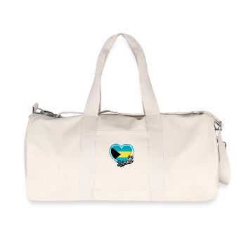 Bahamas - Recycled Canvas Sports Bag by Stanley/Stella - natural - Front