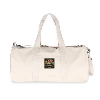 Vintage classic - Sac de sport en toile recyclée Stanley/Stella - blanc naturel - Devant