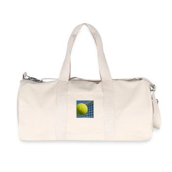 Sports - Tennis - Sac de sport en toile recyclée Stanley/Stella - blanc naturel - Devant