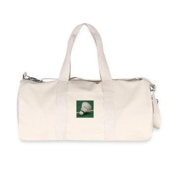 Sport - Badminton - Sac de sport en toile recyclée Stanley/Stella - blanc naturel - Devant