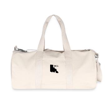 East L.A. Black - Recycled Canvas Sports Bag by Stanley/Stella - natural - Front
