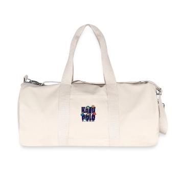 Canoe Polo - Canoe Polo - Paddle - Kayak - Recycled Canvas Sports Bag by Stanley/Stella - natural - Front