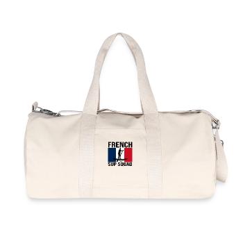 French SUP Squad Paddle-Shirt - Recycelte Canvas-Sporttasche von Stanley/Stella - Naturweiß - Vorne