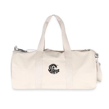 Surfer - Cool Surfer Logo - Sac de sport en toile recyclée Stanley/Stella - blanc naturel - Devant